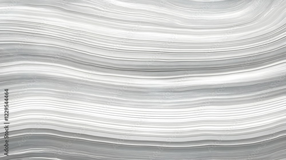 Abstract Gray and White Wavy Lines Background Creates a Smooth, Flowing Pattern. Abstract Gray and White Wavy Lines Background Creates a Smooth, Flowing Pattern.