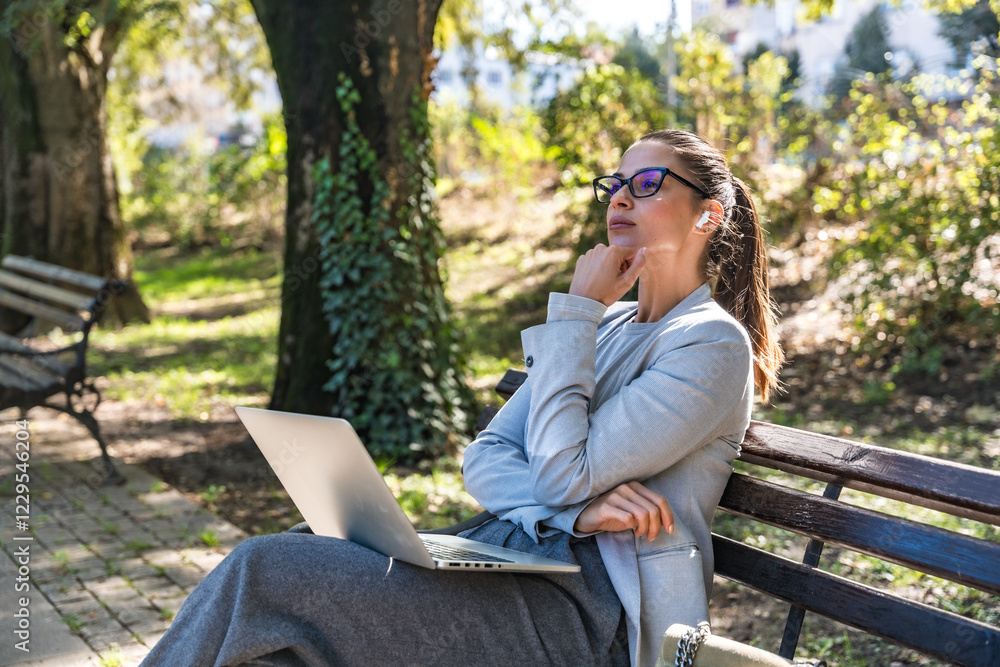 Daily life and routine of young businesswoman. Young business women working out of office building. Office worker female professional occupation expert outdoor. Daily life and routine of young businesswoman. Young business women working out of office building. Office worker female professional occupation expert outdoor.