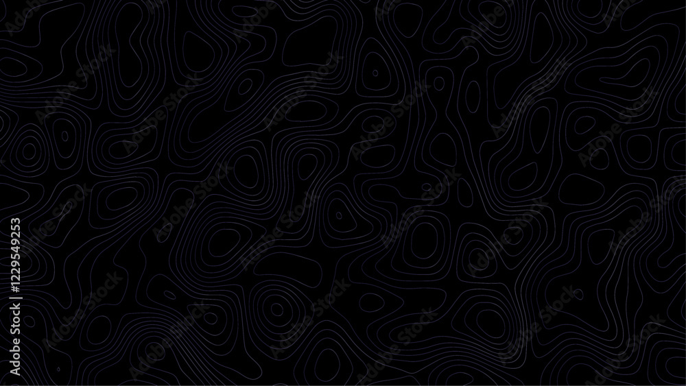 Abstract pattern with lines seamless pattern and topography counter map. The black on white contours vector topography stylized height of the lines map. Abstract pattern with lines seamless pattern and topography counter map. The black on white contours vector topography stylized height of the lines map.