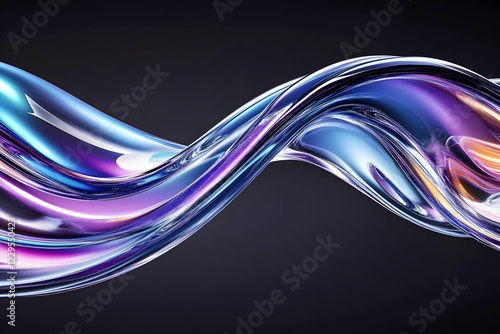 Iridescent Fluid Forms Swir...