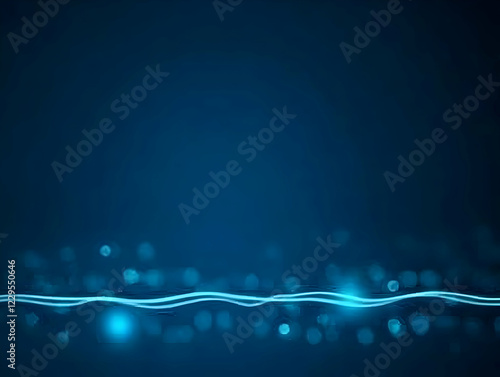 Abstract Blue Background Cr...