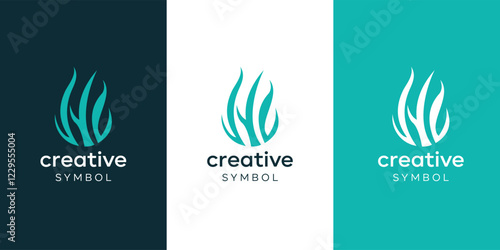 Leaf Nature logo Inspiration 