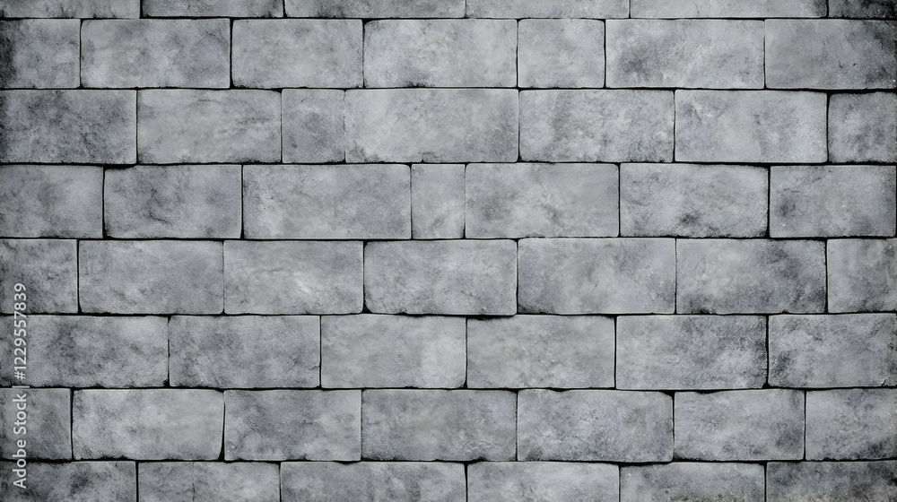 Gray Stone Brick Wall forms a textured, sturdy backdrop. Gray Stone Brick Wall forms a textured, sturdy backdrop.