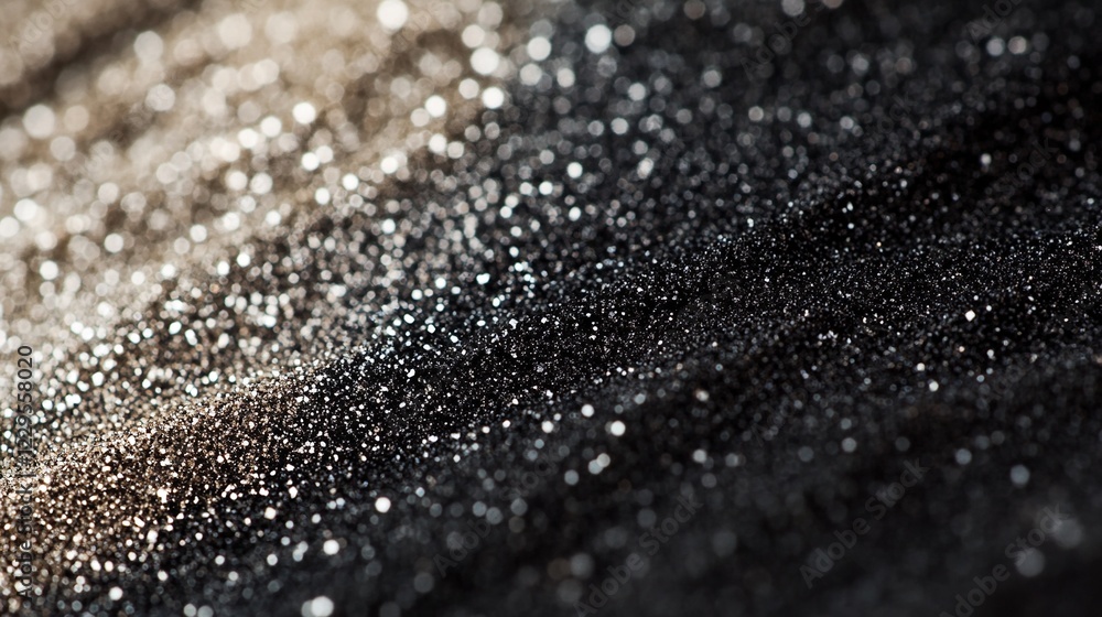 Glittering black and gold abstract background. Glittering black and gold abstract background.