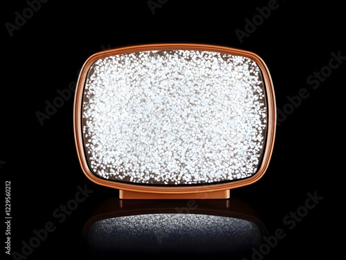 Retro TV Shows Static Noise...