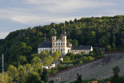 Wall Mural Pilgrimage church Käppele by Balthasar Neumann Würzburg Franconia Bavaria German