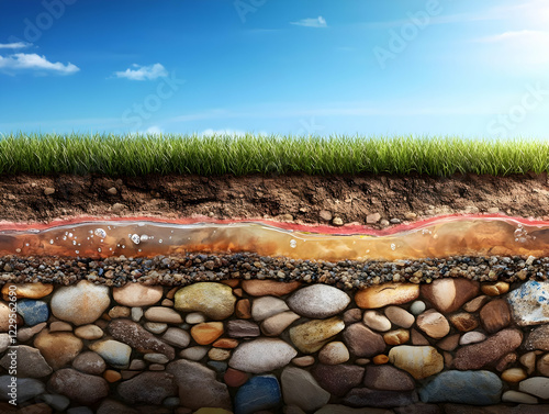 Soil Layers Cross Section S...