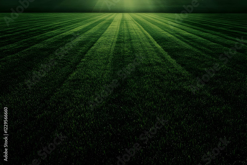 Lush Green Grass Field Stre...