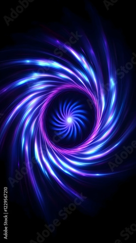 Abstract Swirling Light Vor...