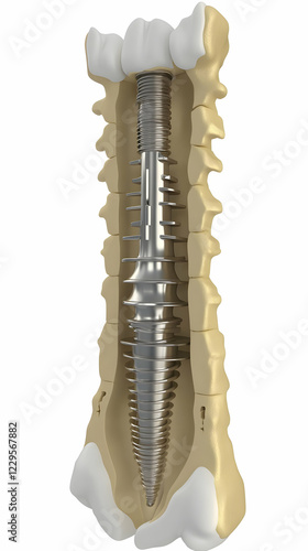 3D Illustration of Dental I...