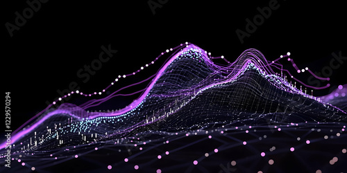 Abstract 3D Landscape Forms...