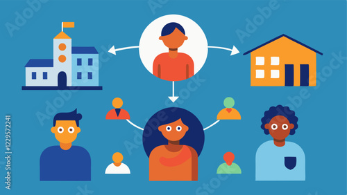 These illustrations can effectively communicate the positive impacts of microloans on individuals and their communities in developing areas.