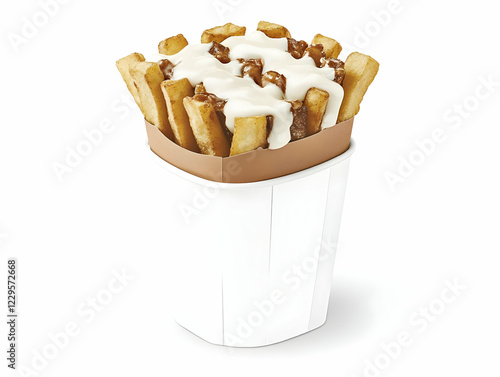 French Fries Topped with Ch...