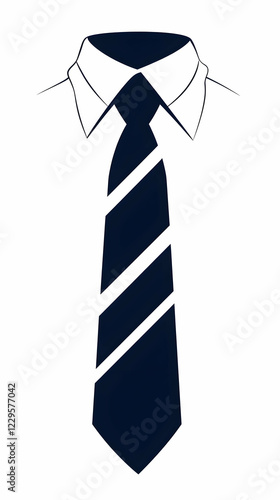 Formal Attire: A Dark Blue ...
