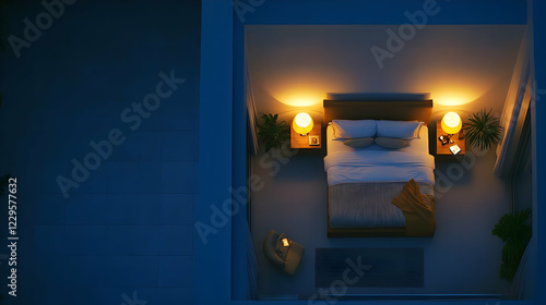 Modern Bedroom Interior Des...