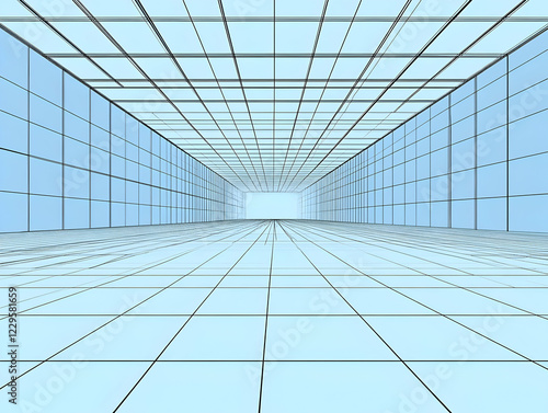 Abstract 3D Illustration of...