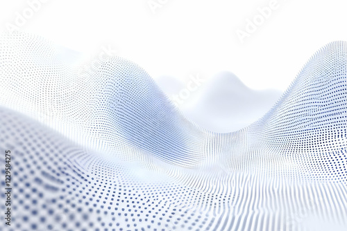Abstract 3D landscape forms...