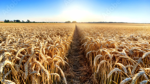 Golden Wheat Field Creates ...