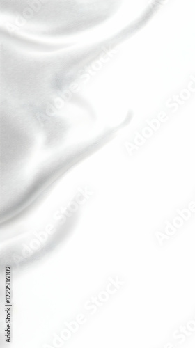 White Satin Fabric Drapes E...