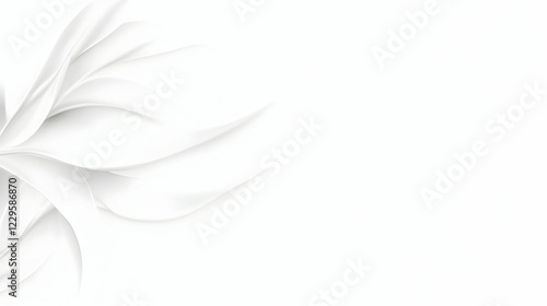 Abstract White Background w...