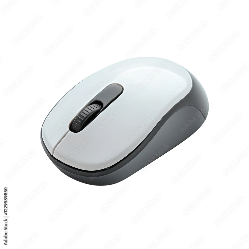 Office Computer Mouse Wheel on transparent background. Office Computer Mouse Wheel on transparent background.