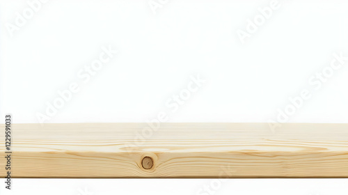 Empty light wooden table to...