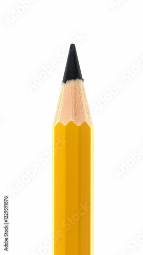 Close-up of a Sharpened Yel...
