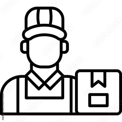 Deliveryman Icon