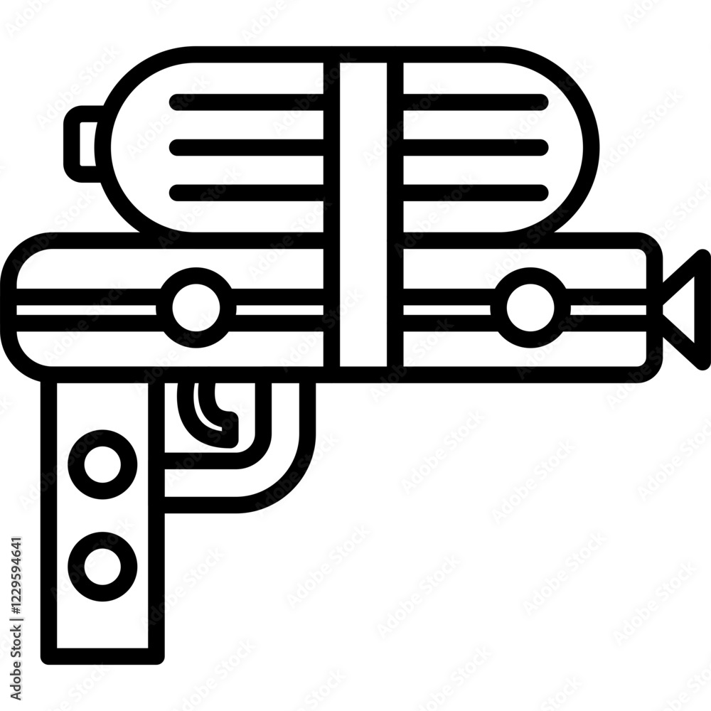 Water gun Icon Water gun Icon