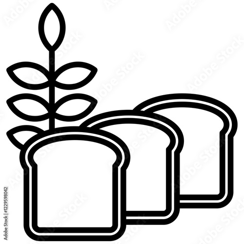 Bread Icon