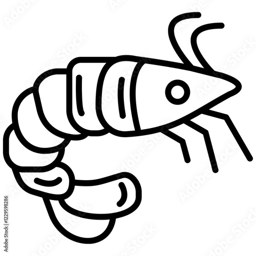 Shrimp Icon