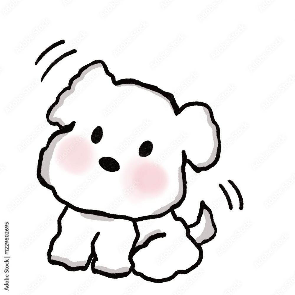 White dog White dog
