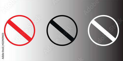Sign forbidden. Tire symbol icon. Red circle sign stop entry ang slash line isolated on transparent background. Mark prohibited. Tire symbol icon. Mark prohibited.