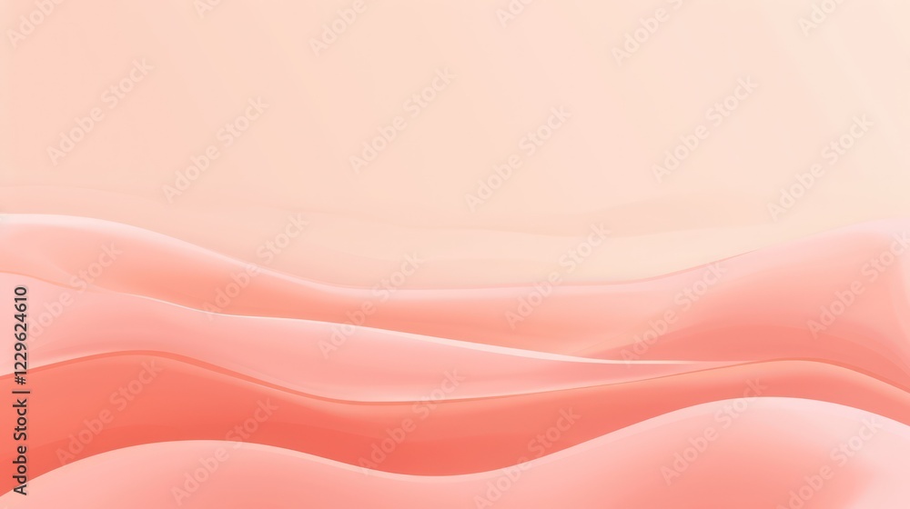 Abstract Pink Waves: A Serene Visual Escape Abstract Pink Waves: A Serene Visual Escape