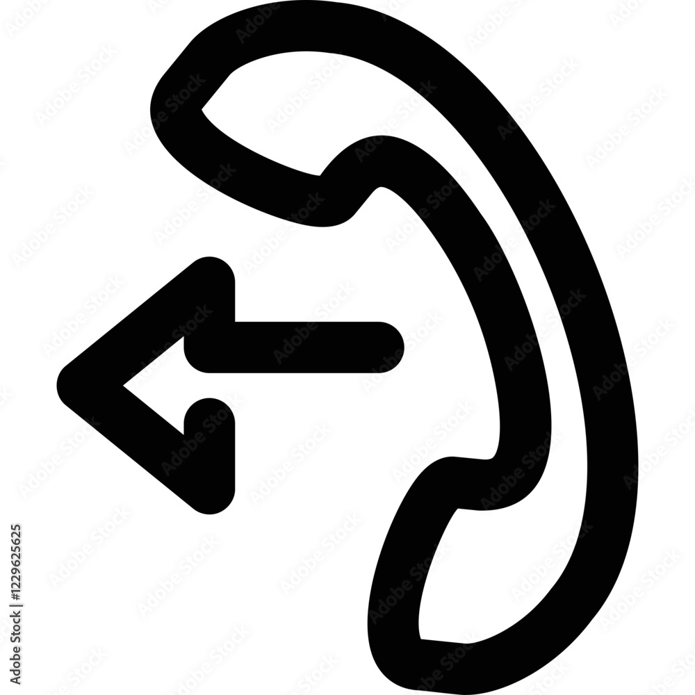 Incoming Call Alert: Handset with Receive Signal Incoming Call Alert: Handset with Receive Signal