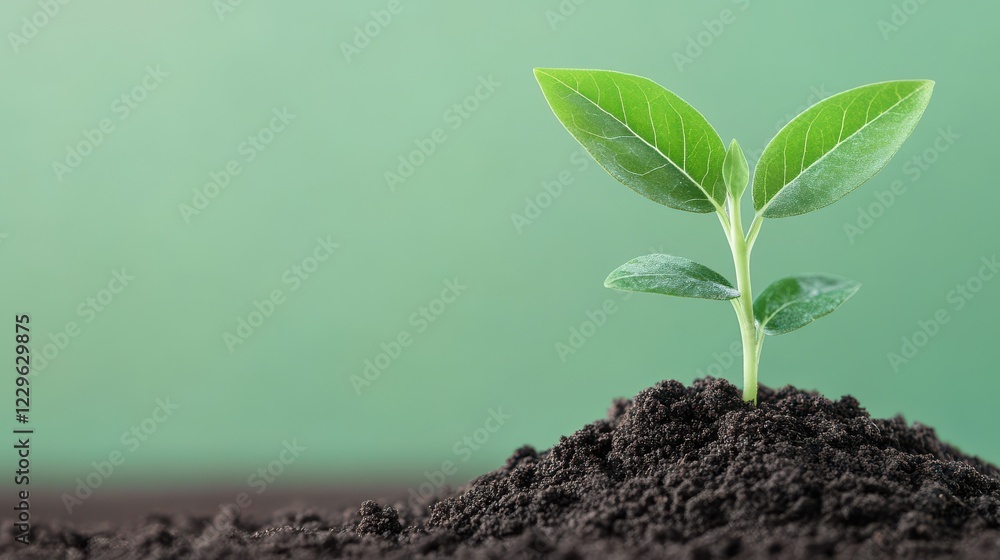 Naklejka premium Ethical Growth: Exploring Corporate Success Through Integrated ESG Performance Metrics and Financial Growth Strategies in a Sustainable Future
