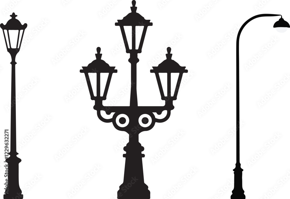 Obraz premium vintage street lamp