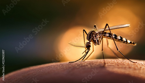 Wallpaper Mural Close-Up of a Mosquito Torontodigital.ca