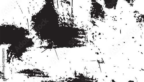 Wallpaper Mural Black and White Abstract Grunge Texture background. Grunge Distressed Paint Background Overlay Texture.  Torontodigital.ca