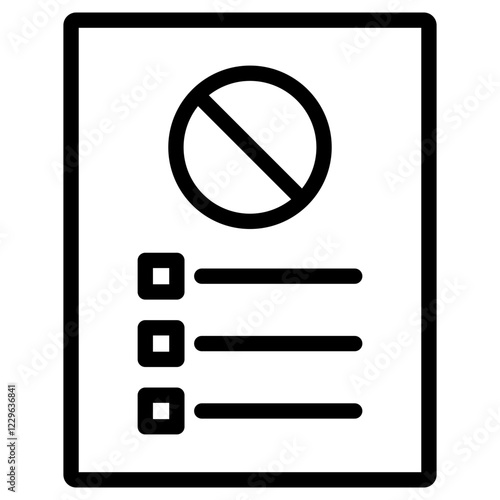 금지 표시 안내문