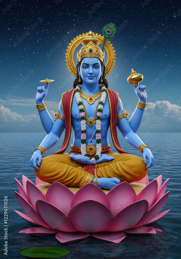 Obraz premium Lord Vishnu