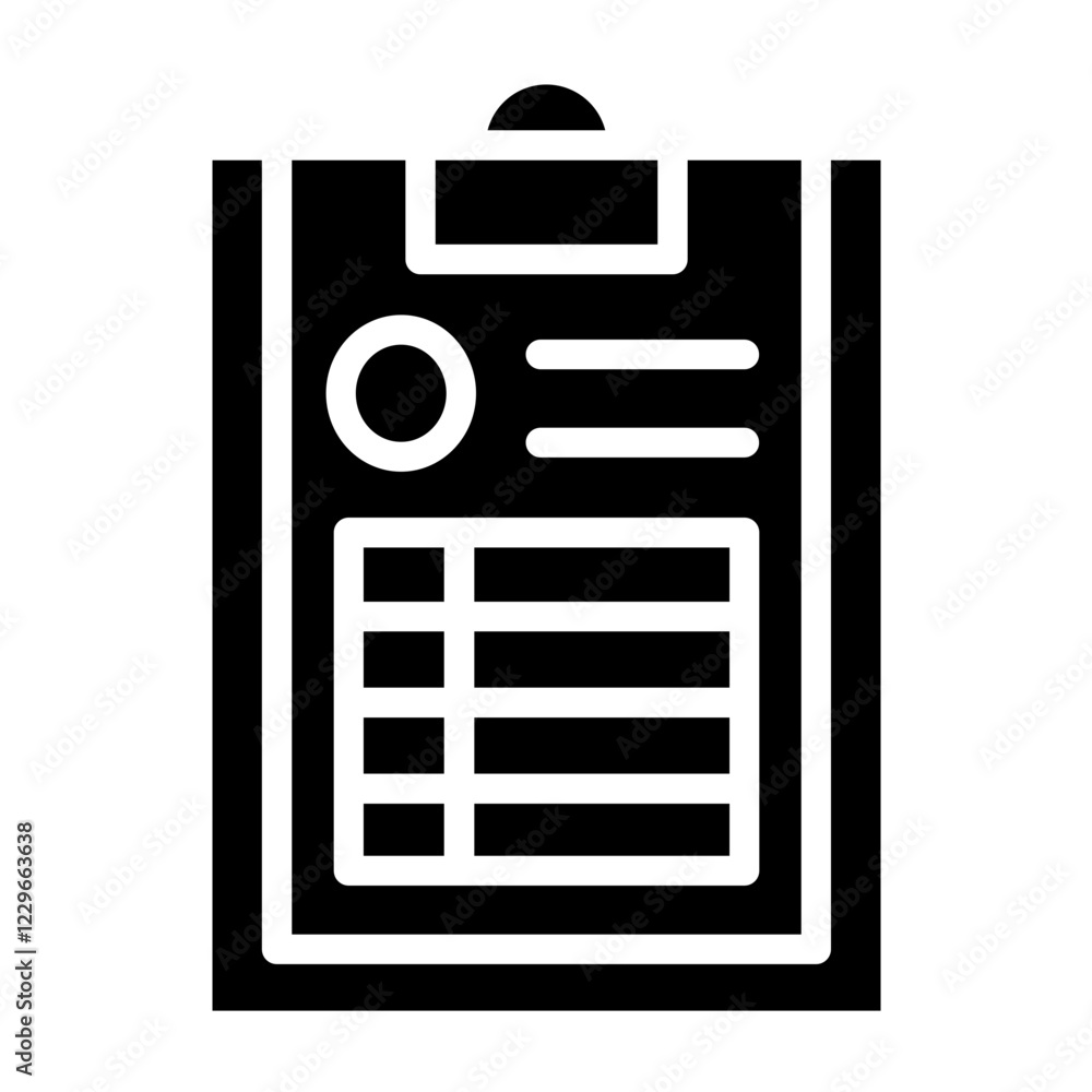 Vector Design Clipboard Icon Style Vector Design Clipboard Icon Style
