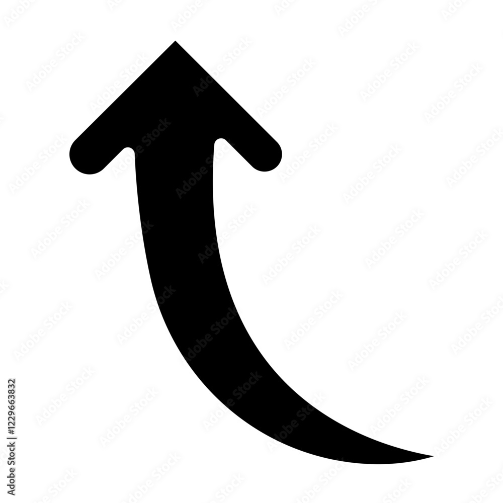 Vector Design Up Arrow Icon Style Vector Design Up Arrow Icon Style