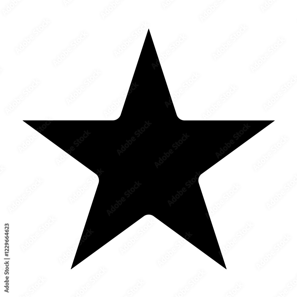 Obraz premium Vector Design Star Icon Style