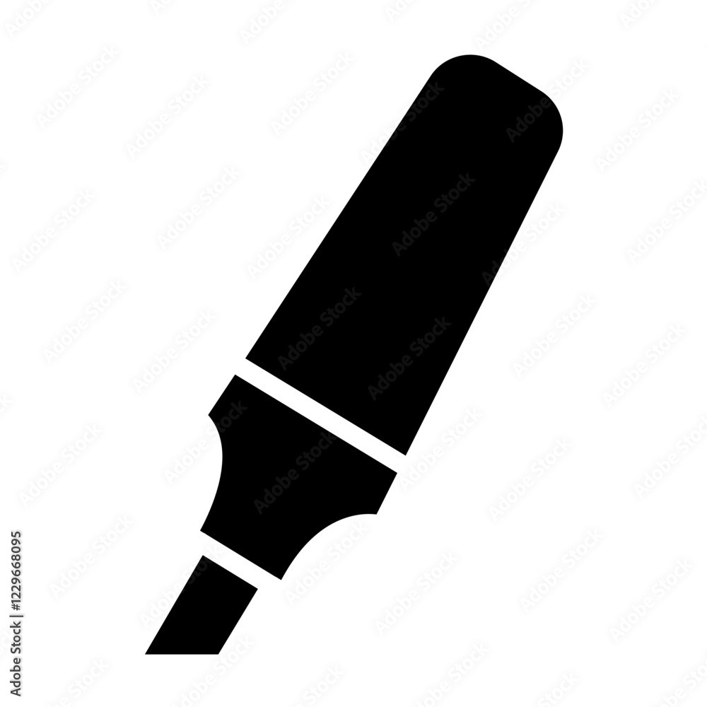 Vector Design Highlighter Icon Style Vector Design Highlighter Icon Style