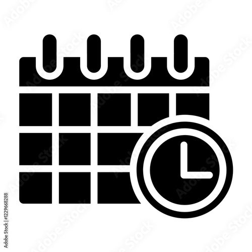 Vector Design Deadline Icon Style