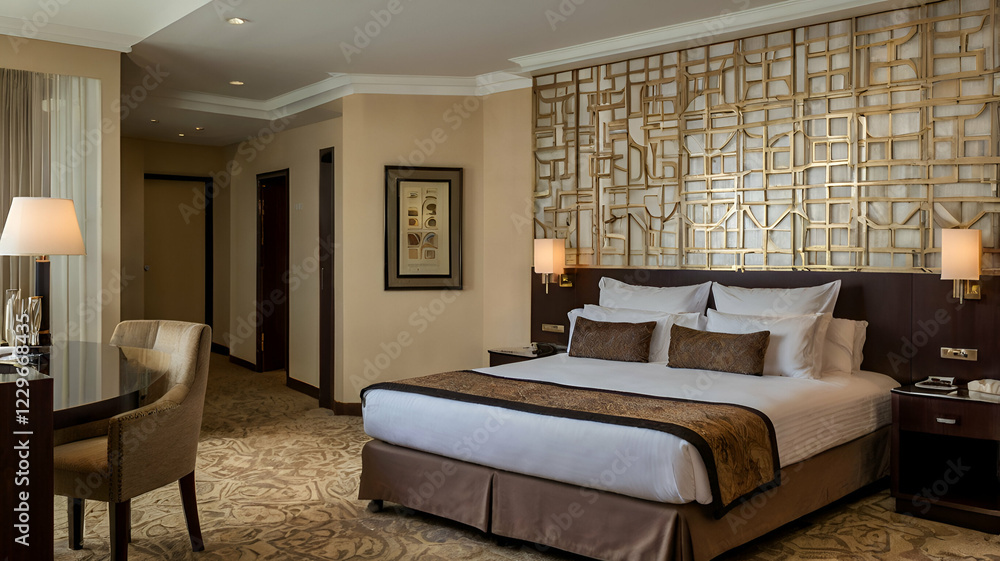 Fototapeta premium interior of a hotel room