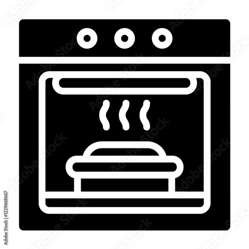 Vector Design Oven Icon Style