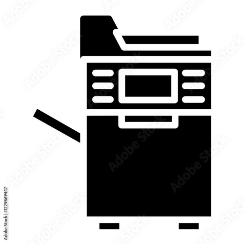 Vector Design Photocopier Icon Style