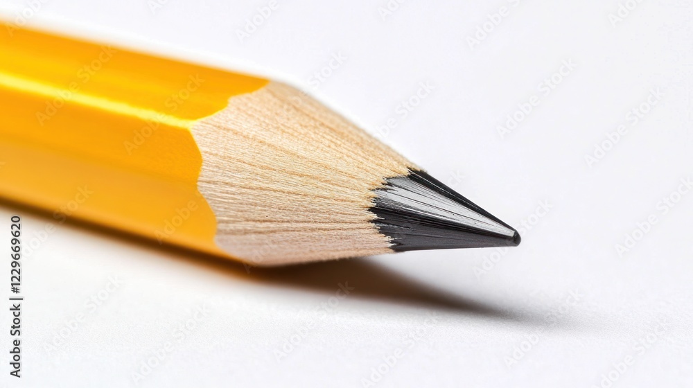Fototapeta premium Close Up of a Yellow Pencil
